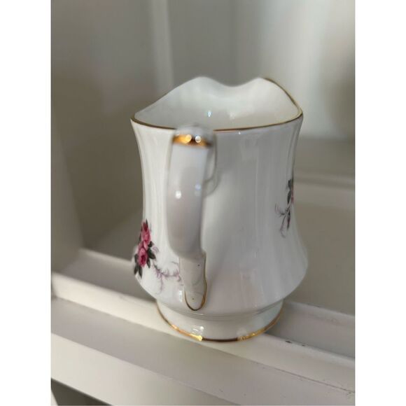 Sweet Rose Bone China Pitcher/Creamer - Picture 4 of 6